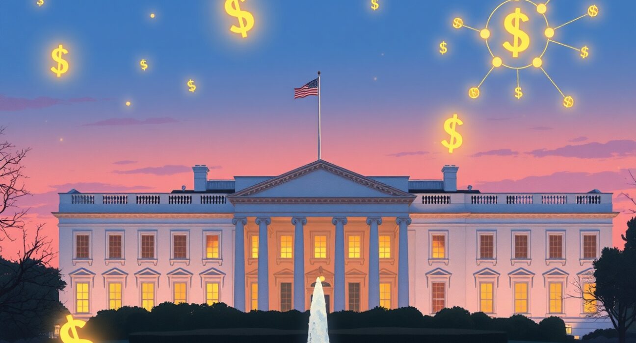 White House stablecoin meeting signifies high-level discussion on digital currency regulation.