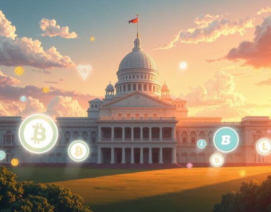 White House stablecoin yields meeting with major banks and cryptocurrency firms discussing digital asset regulation