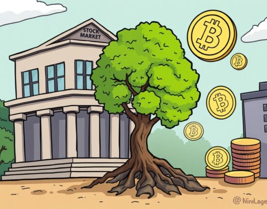 A cartoon image illustrating the Windtree Therapeutics delisting from a stock exchange, highlighting the company's financial challenges.