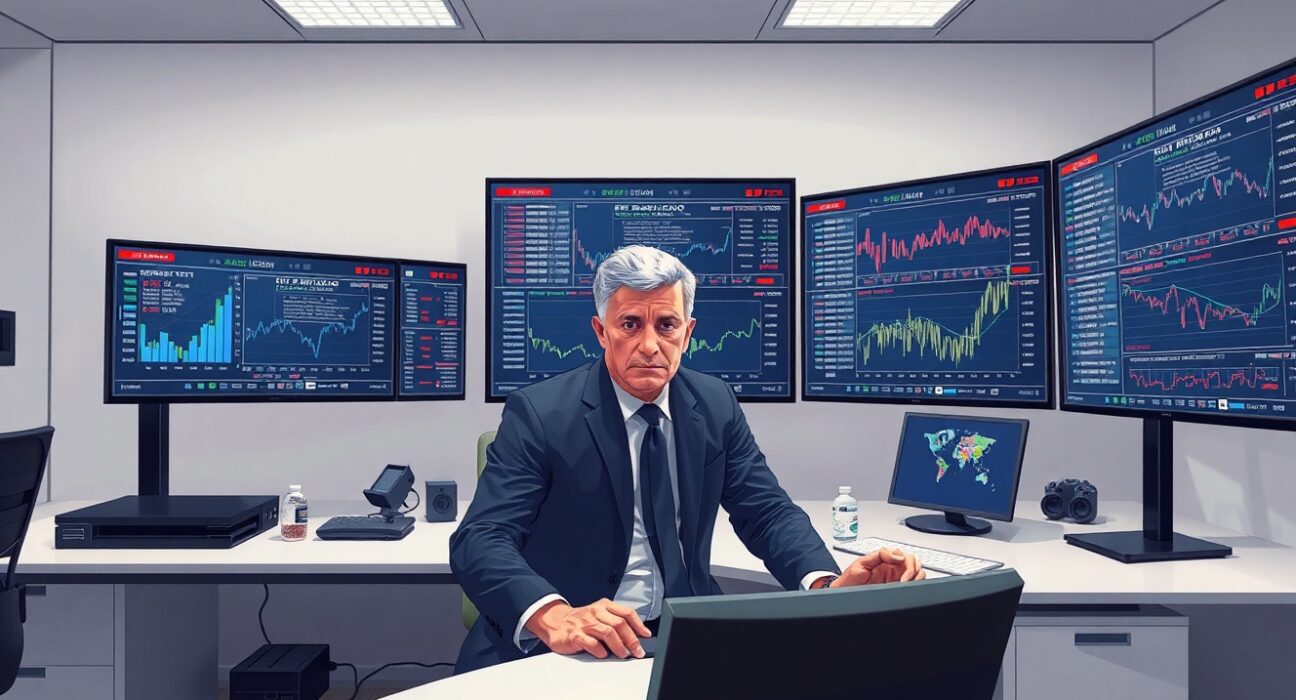 Professional trader analyzing prediction market data for political elections and market opportunities