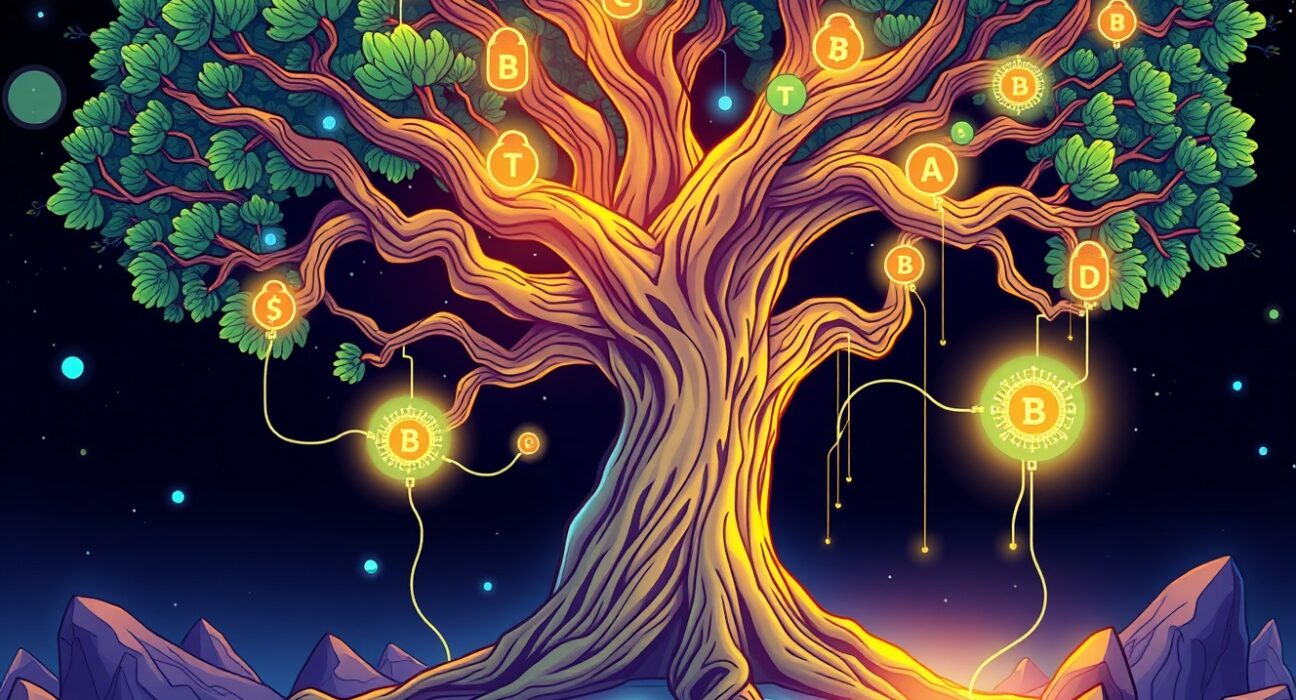 WisdomTree Chainlink integration creating transparent blockchain data flows for crypto funds