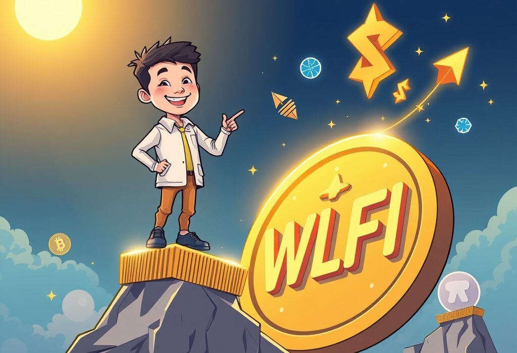Justin Sun confidently endorsing the long-term potential of WLFI, signaling a strong belief in its future growth.