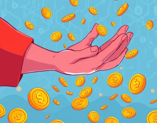 WLFI token buyback illustration showing massive cryptocurrency value appreciation through strategic token acquisition