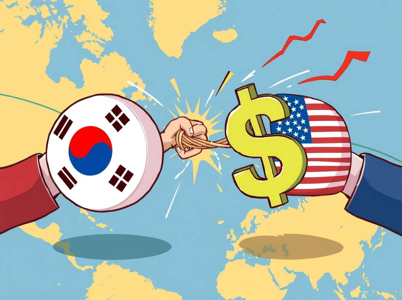 Won-Dollar Exchange Rate Soars: Hits Critical 1480 Level for First Time in 8 Months