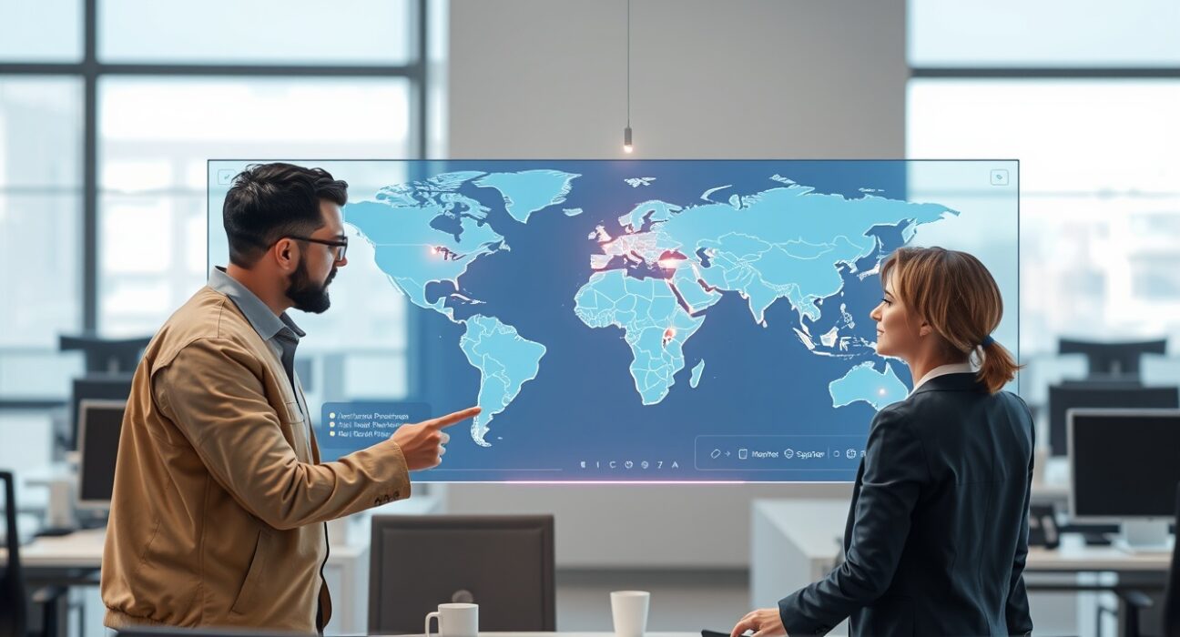 Team collaborating on Wonderful AI's global deployment strategy for customer service agents.