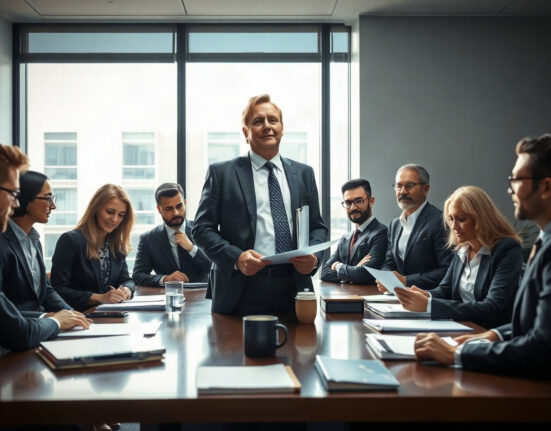 Mack McCain, new chief legal officer of World Liberty Financial, in a corporate boardroom