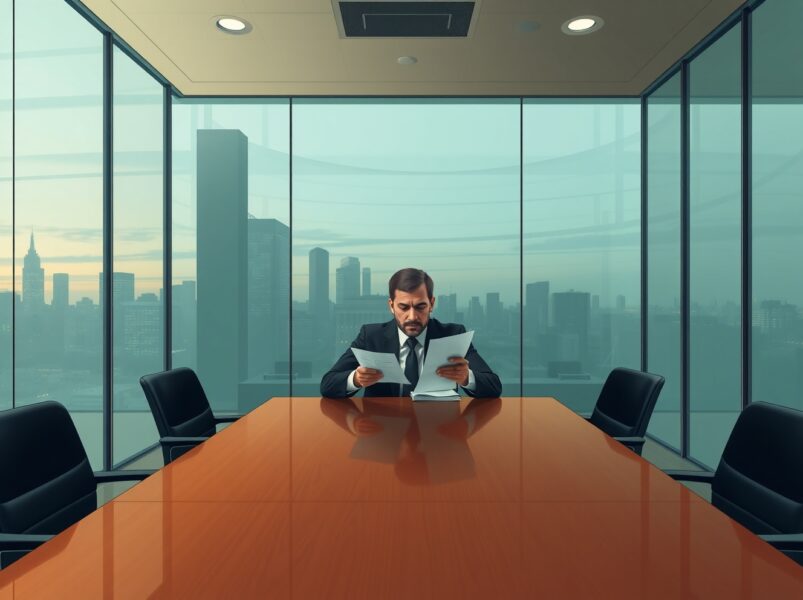 Zach Witkoff, World Liberty Financial co-founder, expresses confidence that the Justin Sun lawsuit will be dismissed in a legal conference room.