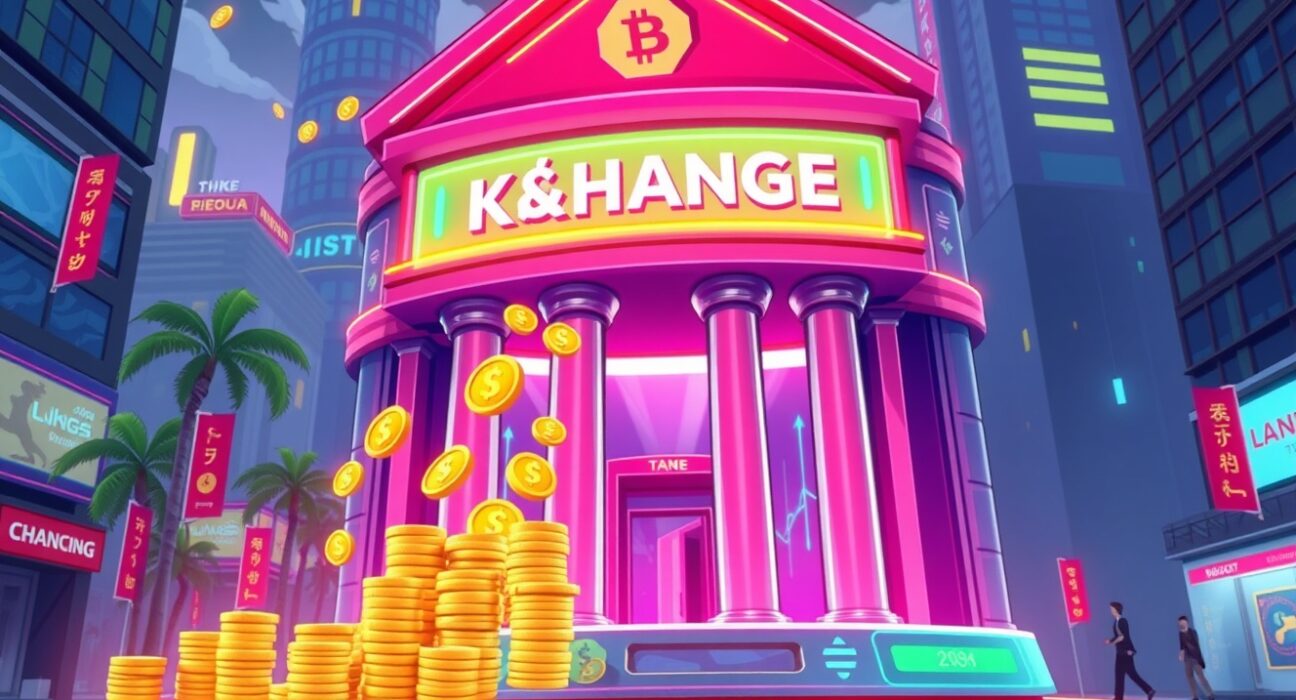 Strategic TRX deposit flowing from financial institution to cryptocurrency exchange platform