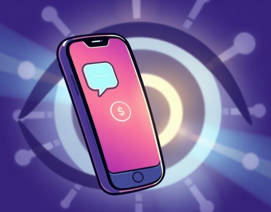 Worldcoin app update enabling secure crypto transfers and encrypted chat on a smartphone.