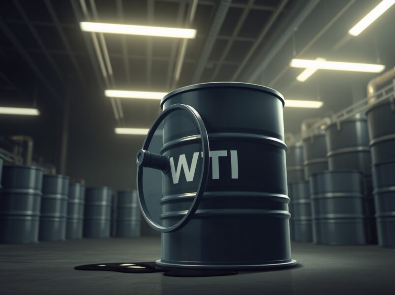 WTI Crude Falls Sharply as Iran Proposal Revives Hopes for US-Iran Talks