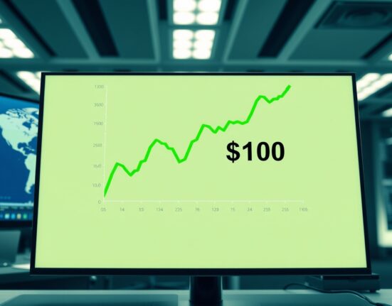 WTI crude oil price chart surging toward $100 per barrel amid Middle East war tensions.