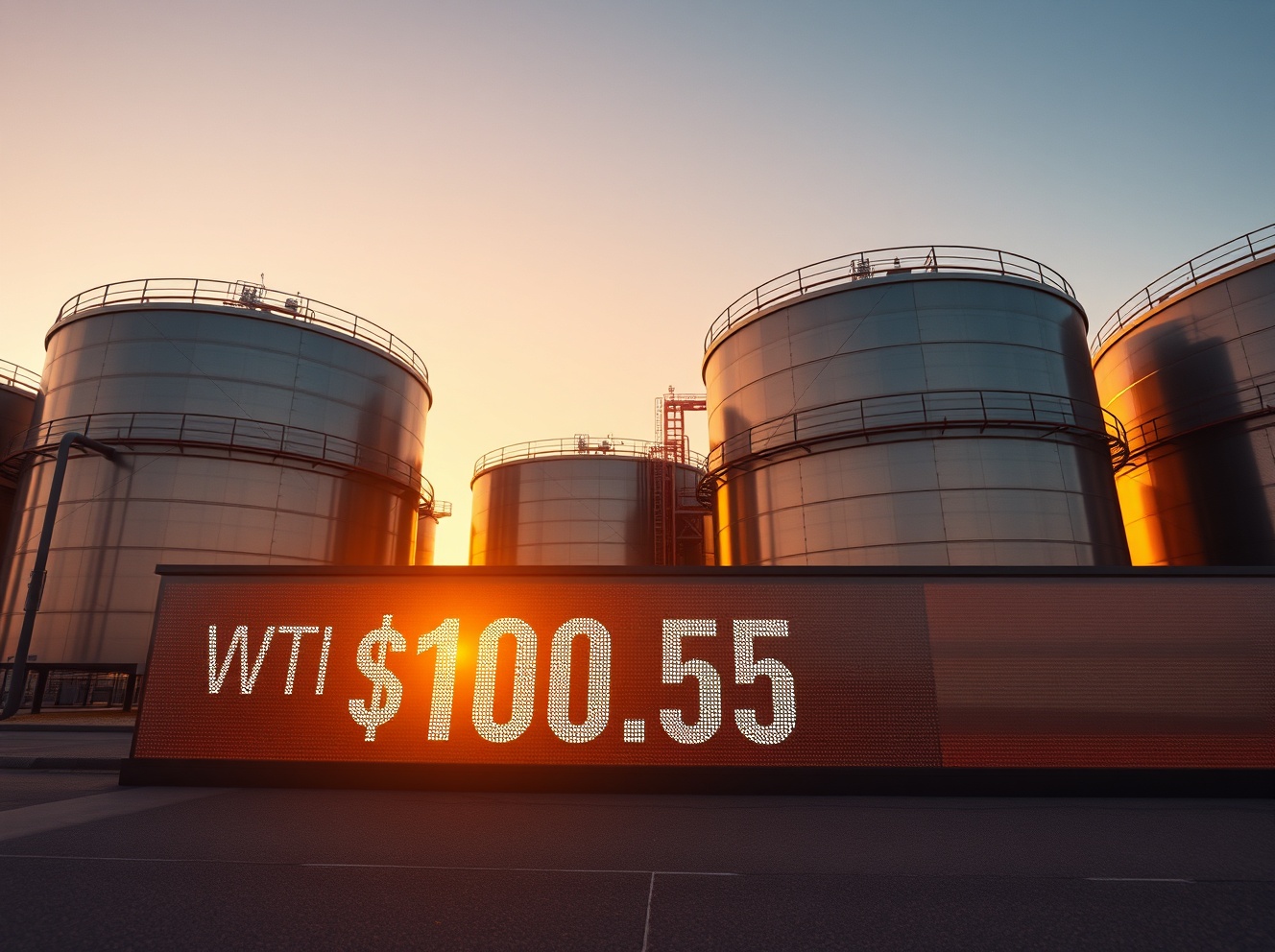 WTI Crude Oil Breaks Above $100 as Trump Announces China Will Buy US Oil
