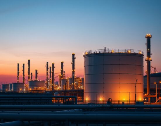 Oil refinery operations during strategic petroleum reserve releases affecting WTI crude prices.