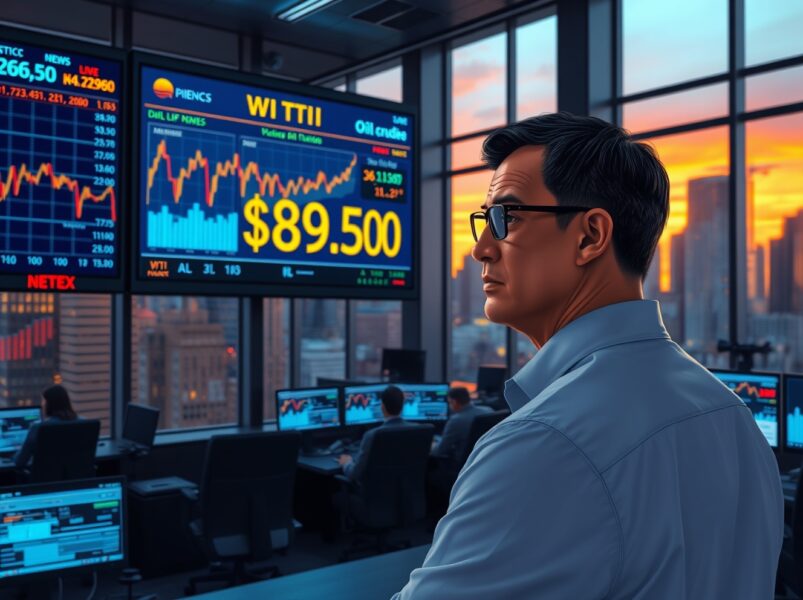 WTI Crude Oil Holds Critical $89.50 Level Amid Tense US-Iran Negotiation Standoff