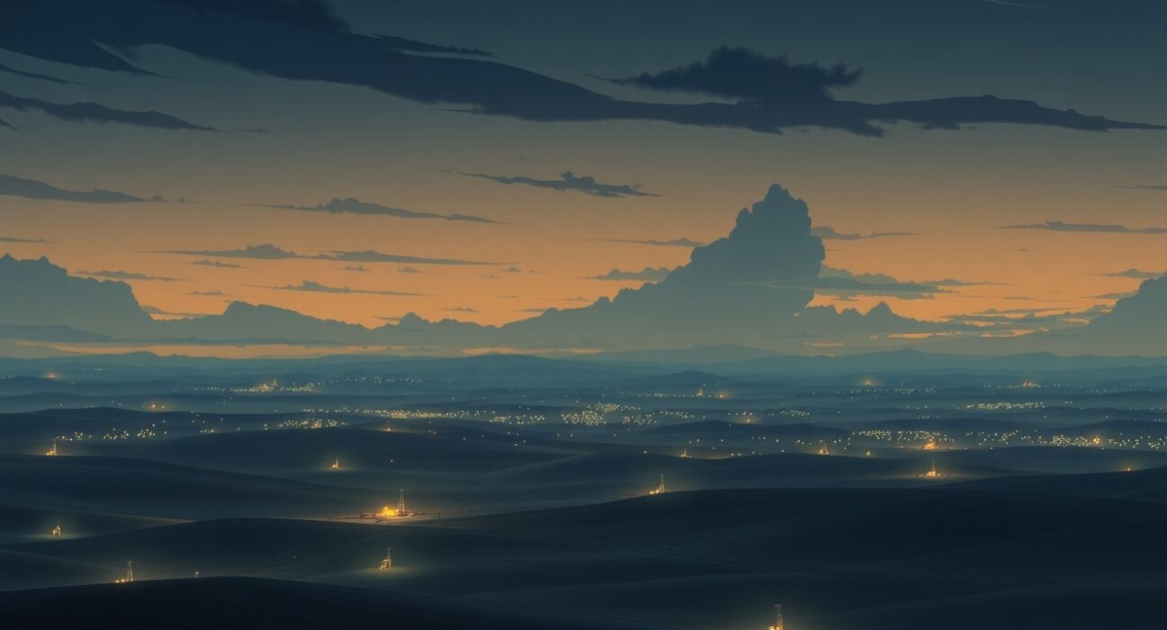 WTI crude oil price surge driven by global supply disruption fears in energy markets.