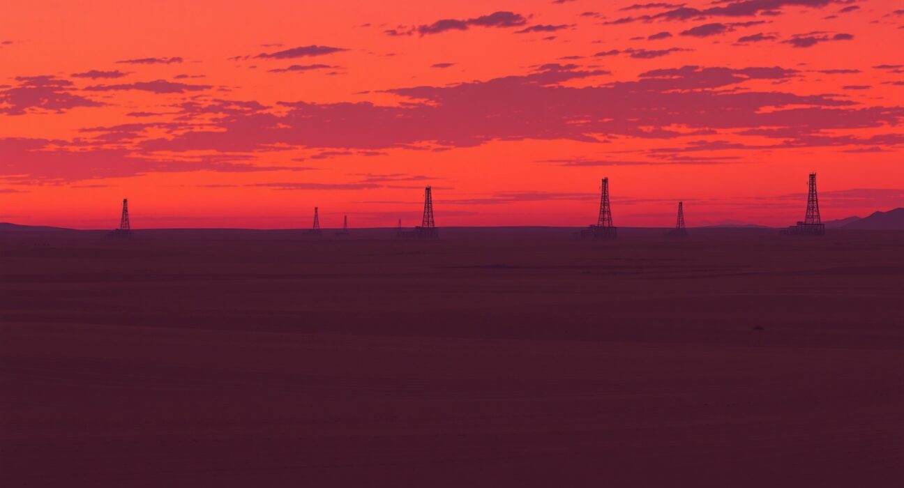 WTI crude oil price surge driven by Middle East supply disruption risks.