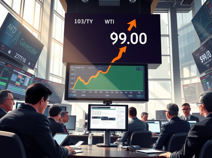 WTI Crude Oil Skyrockets: Trump’s Explosive Iran Remarks Shatter De-escalation Hopes, Price Nears $99
