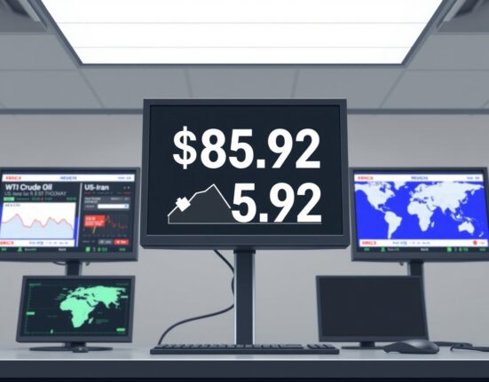 WTI oil price trading desk monitoring US-Iran peace talks impact on energy markets