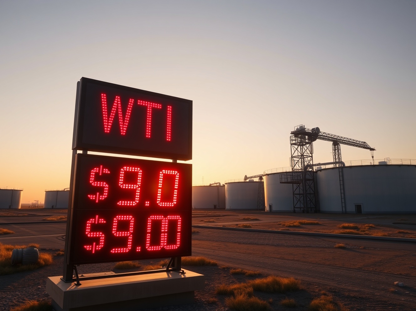 WTI Oil Drops Below $90 as US-Iran Peace Deal Hopes Rise