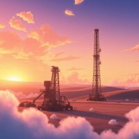 WTI oil price analysis showing market decline due to geopolitical negotiations and production rumors