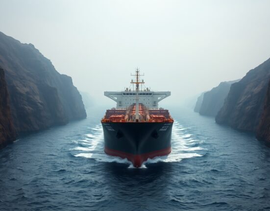 WTI Oil prices surge as a tanker navigates the Strait of Hormuz amid a prolonged closure causing a supply shock.