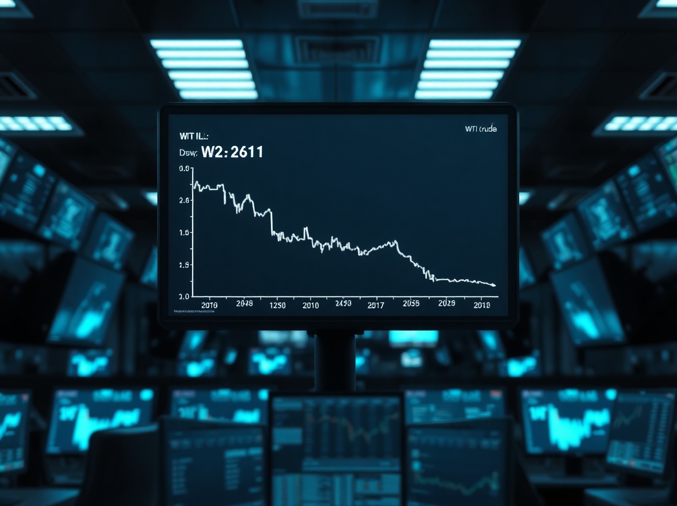 WTI Oil Plunges as Trump Revives US-Iran Peace Hopes