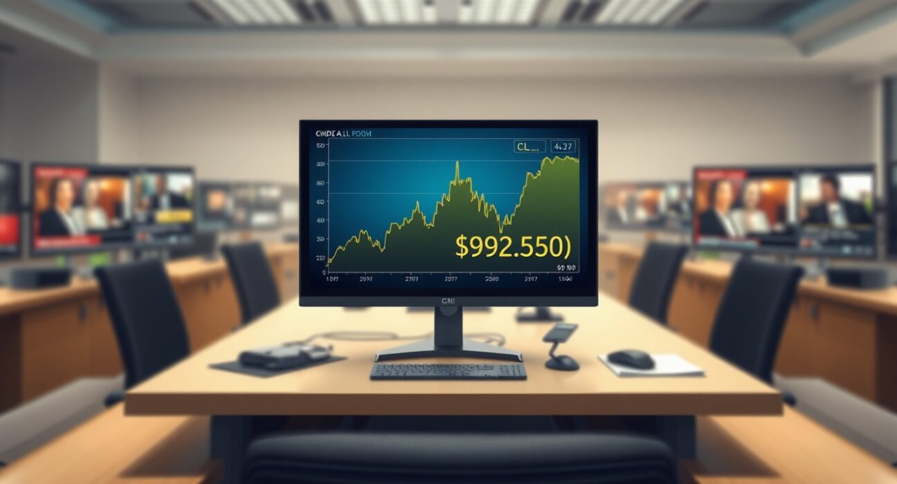 WTI crude oil price chart surging above $92.50 amid geopolitical tensions