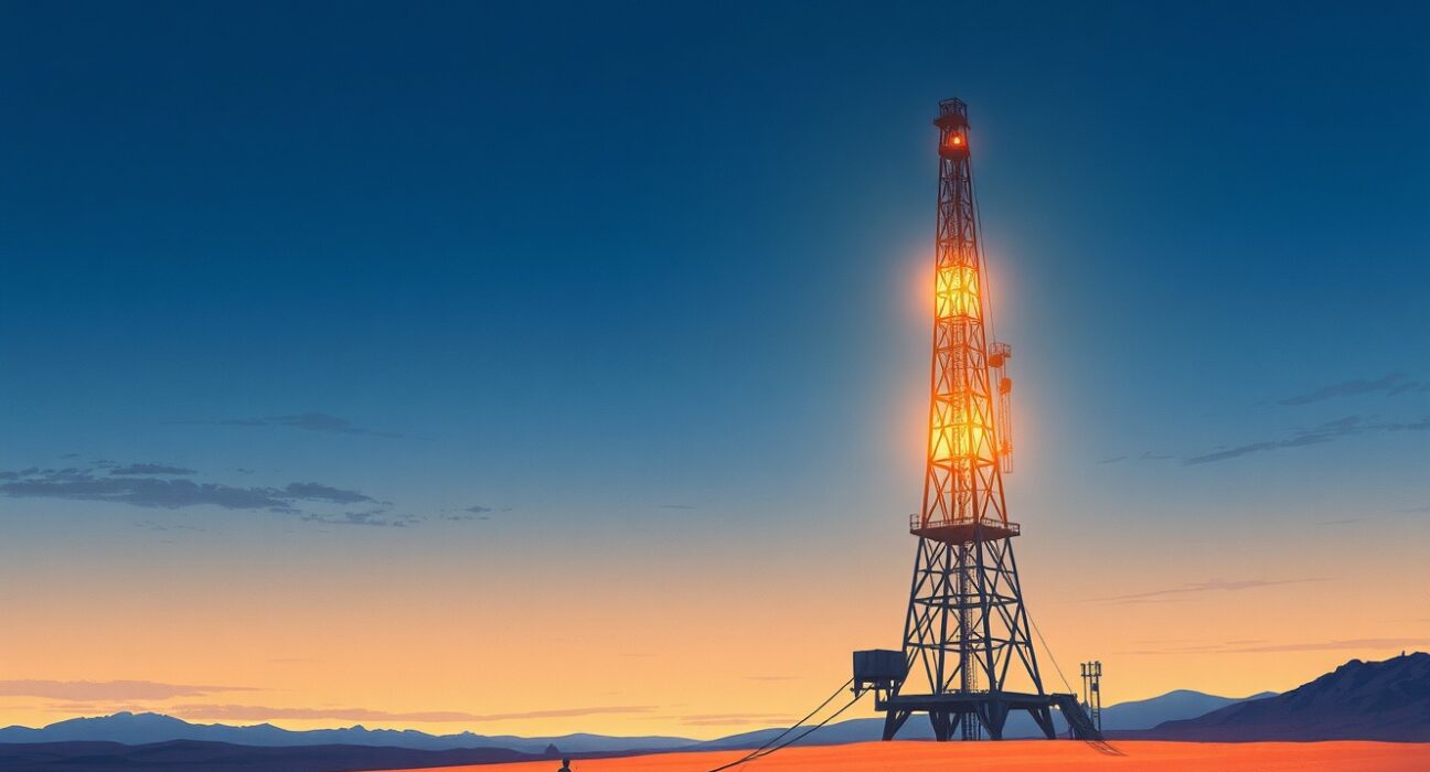 WTI crude oil price surge driven by rising US-Iran geopolitical tensions in the Middle East.