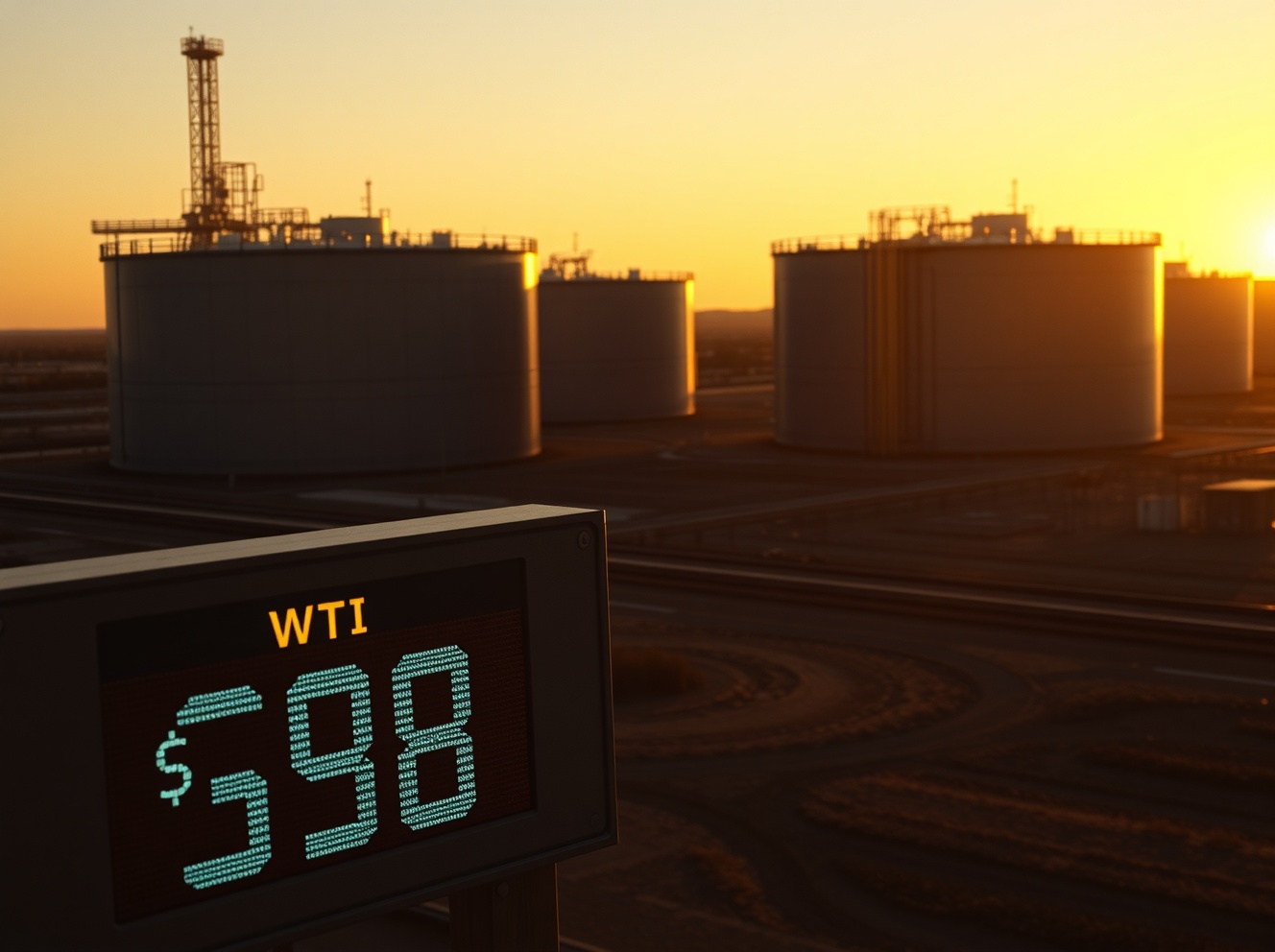 WTI Oil Steadies Below $98 as Market Eyes US-Iran Peace Talks
