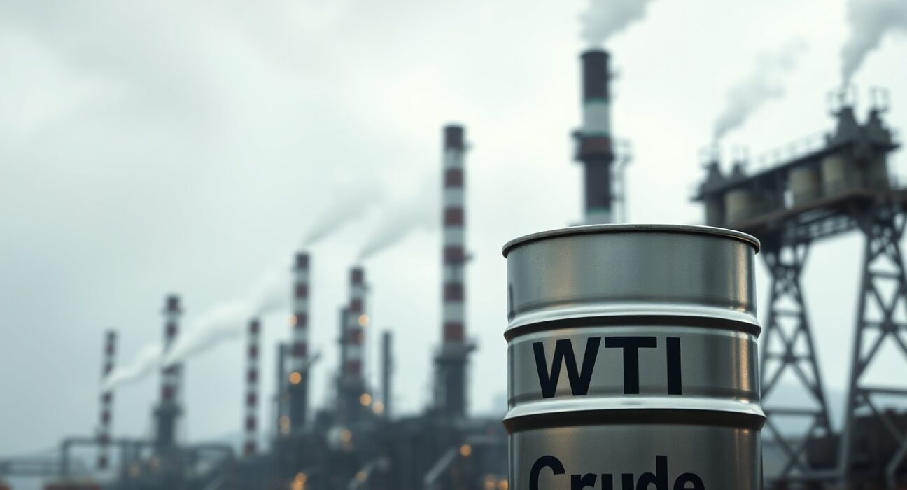 WTI crude oil barrel near $100 price forecast due to Iran blockade fears