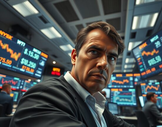 Energy trader analyzing WTI crude oil price movements amid Trump Iran deadline tensions.