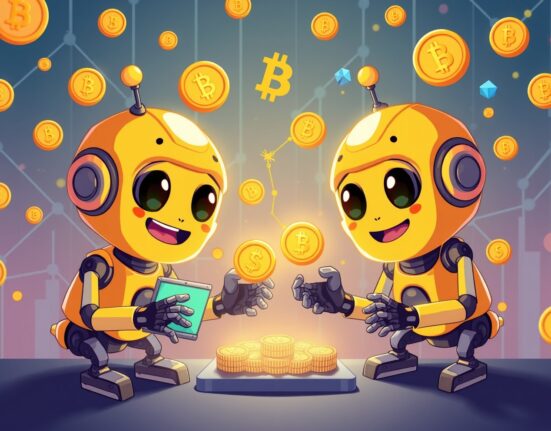 x402 protocol enabling AI robots to make autonomous blockchain payments in digital economy