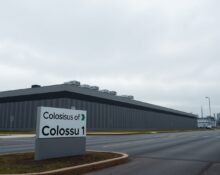 Exterior view of the Colossus 1 data center in Memphis, Tennessee, leased by xAI to Anthropic.