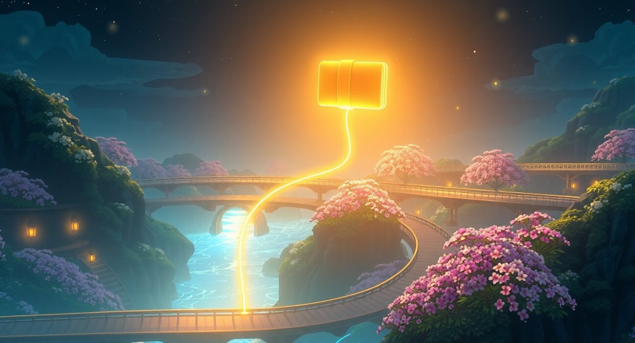 Xaman wallet enabling a single XRP transaction to the Flare network for DeFi access.