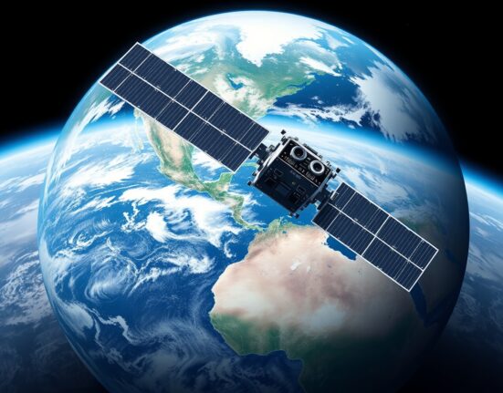 Xoople's Earth observation satellite mapping planet for AI data collection in orbit