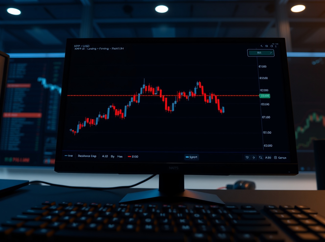 XRP Consolidates Above $1 as Higher Lows Signal Potential Breakout