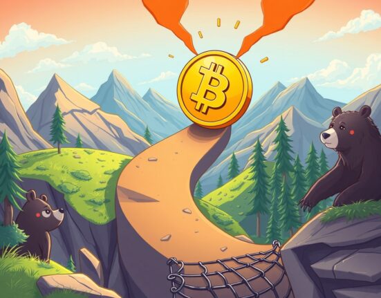 XRP downward channel analysis showing cryptocurrency token sliding toward critical support level