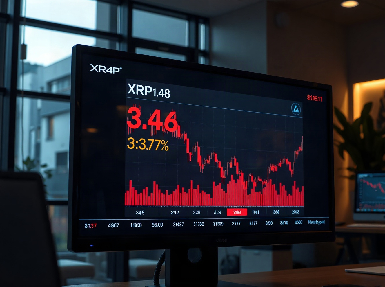 XRP Drops 3.37% in Five Minutes: What’s Behind the Sudden Move?