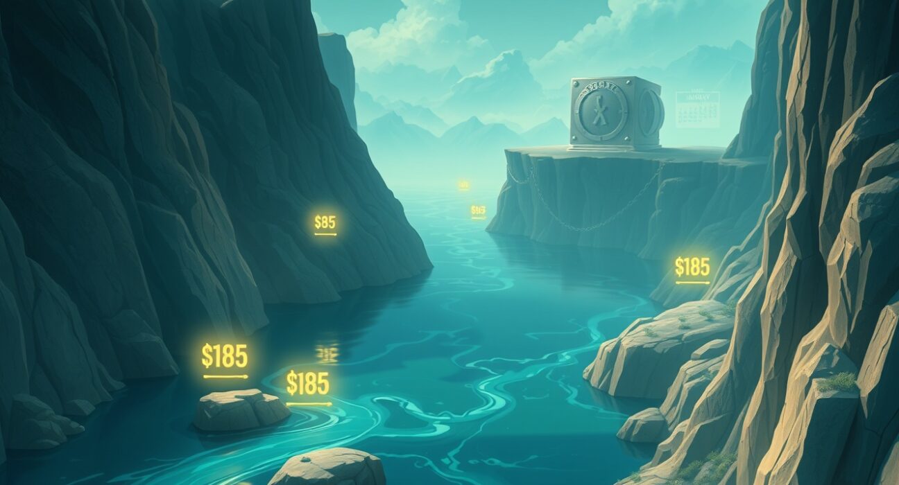 XRP price analysis showing the crucial $1.85 support level holding against market pressure.