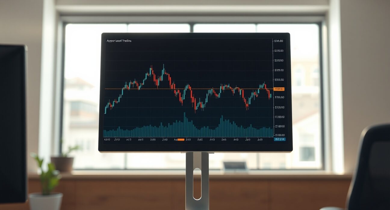 Cryptocurrency trading chart showing XRP price manipulation pattern allegations