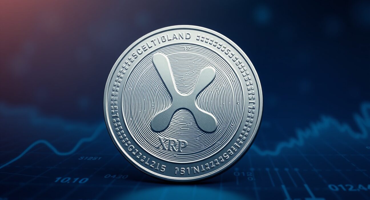 XRP price prediction 2026-2030: A close-up of a Ripple coin symbolizing potential growth to $5.