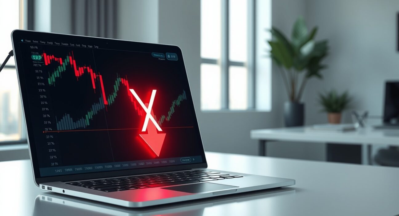 XRP cryptocurrency price analysis showing potential decline with technical chart indicators