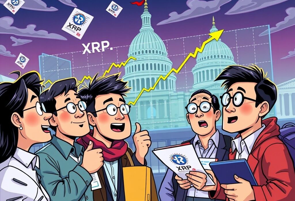 Korean crypto investors analyze the surprising XRP rally, linking its surge to evolving US crypto legislation.