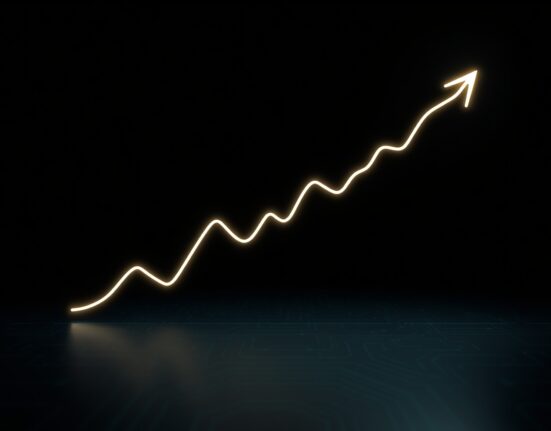 Graph showing potential XRP recovery based on rising on-chain network activity metrics.