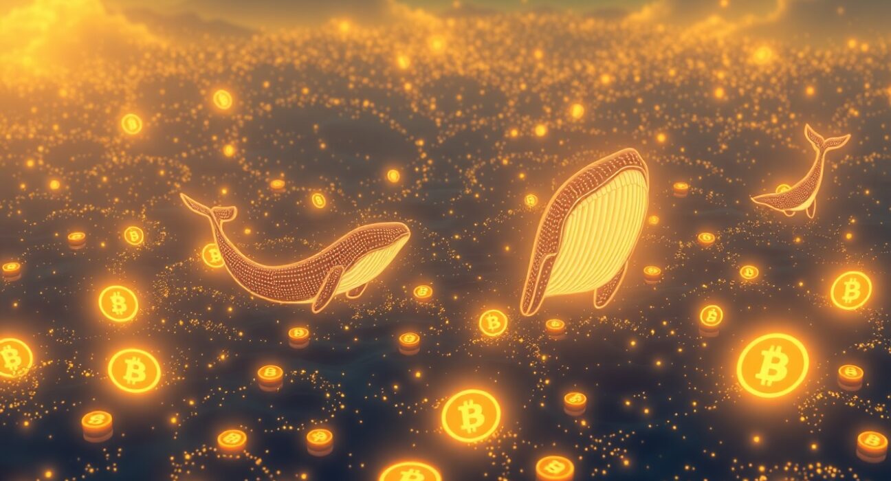 XRP whales accumulate massive cryptocurrency holdings during market volatility, signaling investor confidence.