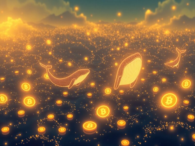 XRP whales accumulate massive cryptocurrency holdings during market volatility, signaling investor confidence.