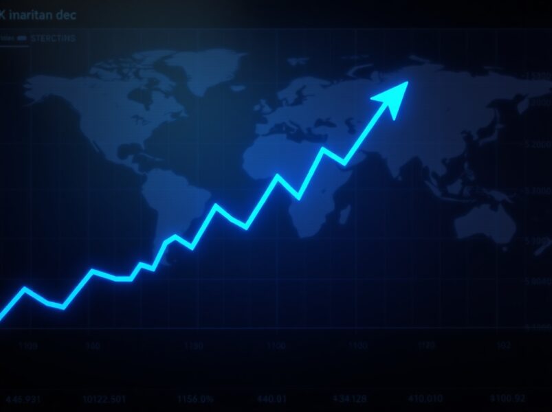 Analytical graph showing a surge in XRP cryptocurrency market activity and price potential.