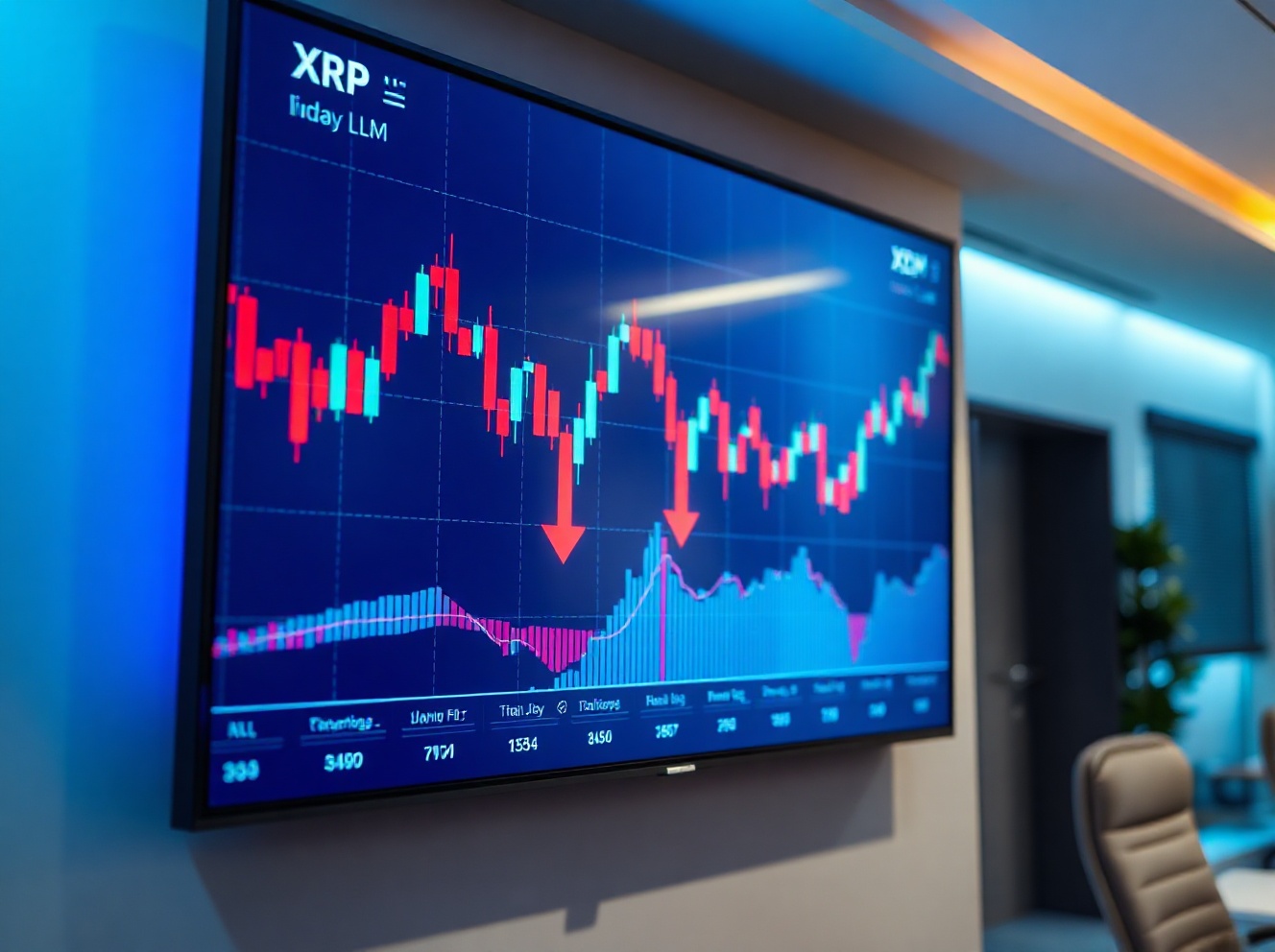 XRP and XLM Slide as Technical Indicators Point to Further Weakness