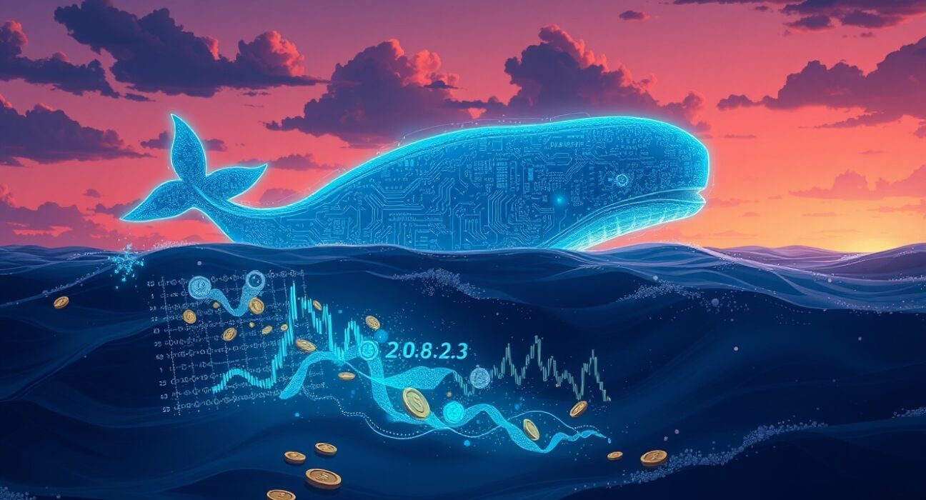Conceptual illustration of a major XVS liquidation event causing significant financial loss in decentralized finance.