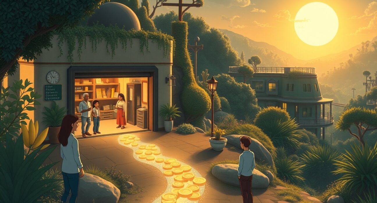 Y Combinator's revolutionary USDC funding model for global startups, symbolizing blockchain integration in venture capital.